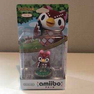 Celeste animal crossing amiibo Nintendo figurine